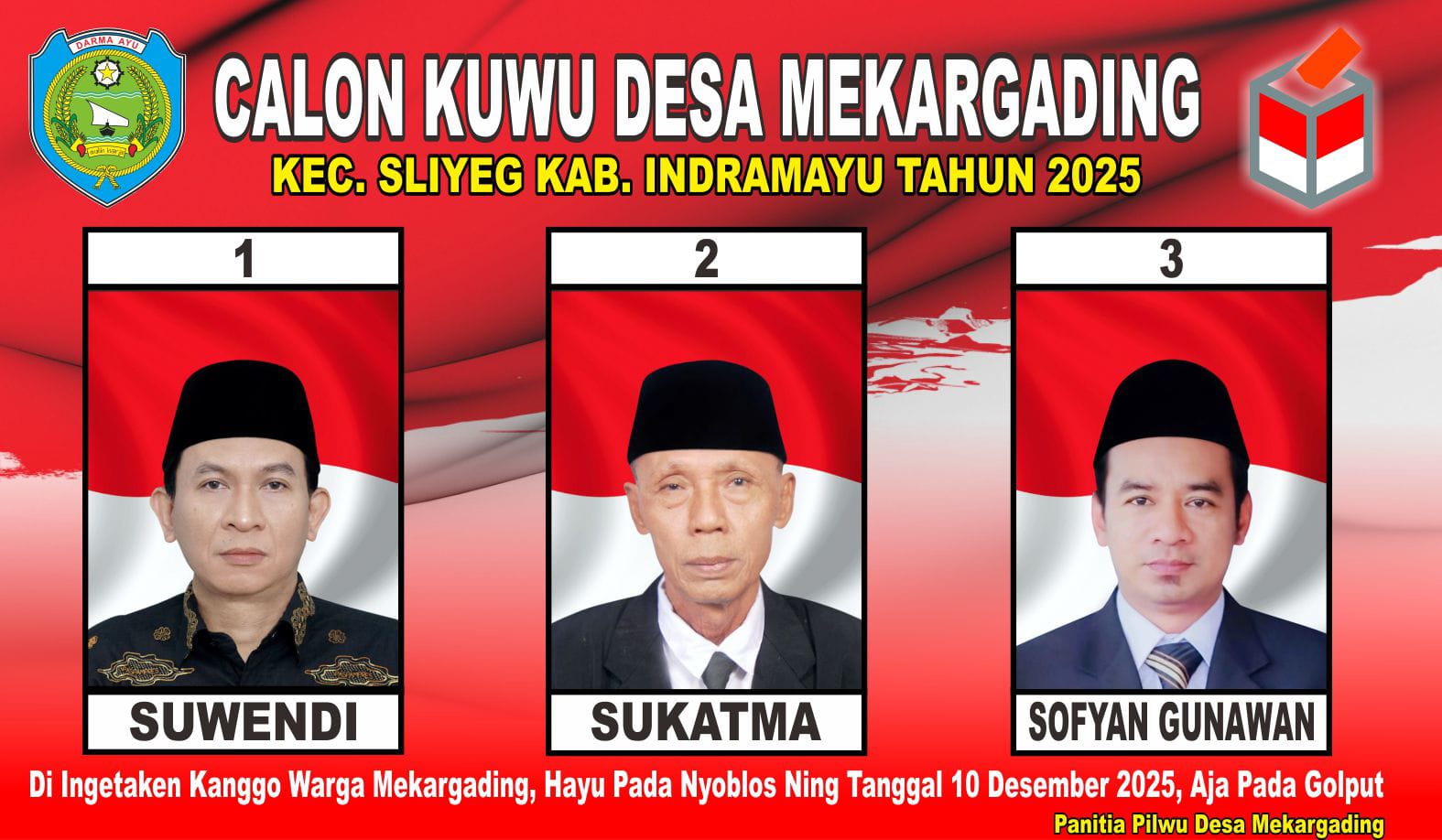 Calon Kuwu Desa Mekargading